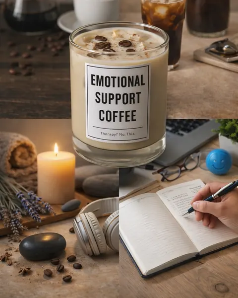Vela Emotional Support Coffee de Alho